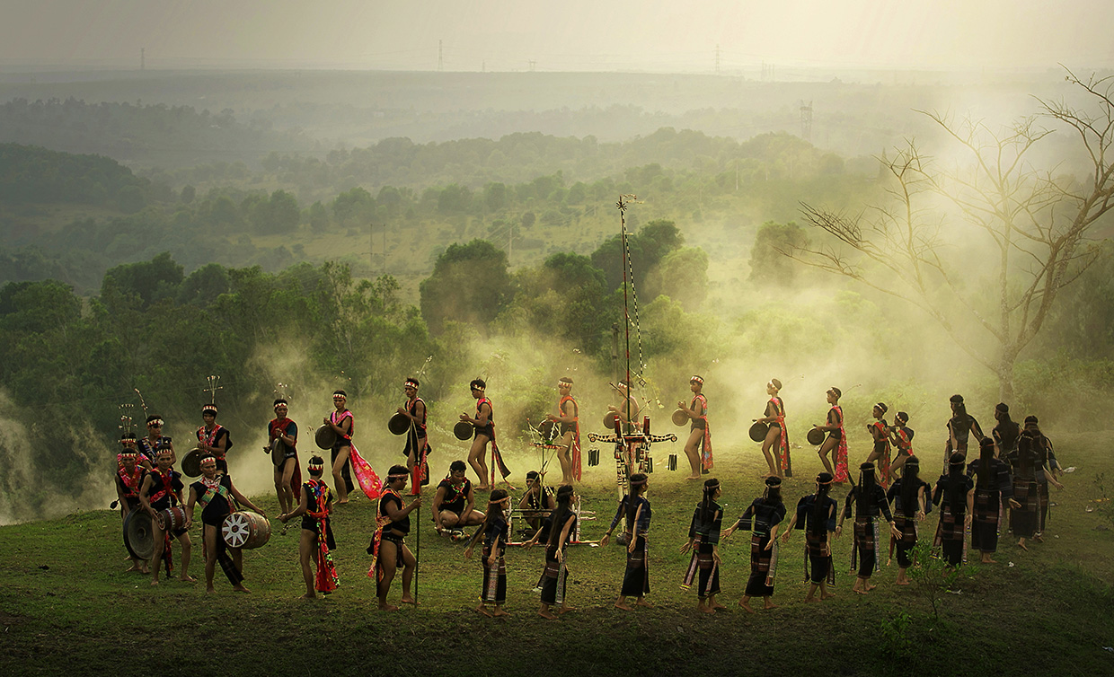 Lễ hội cồng chiêng đón xuân buôn làng